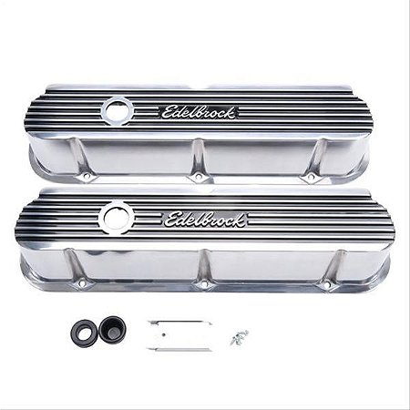 Par de Tampas de Valvula Edelbrock - Ford
