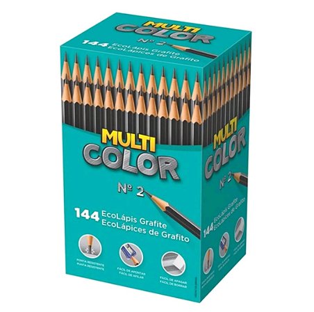 Ecolápis Multi Color Nº 2