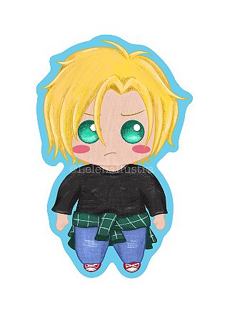 Adesivo Banana Fish - Ash Lynx