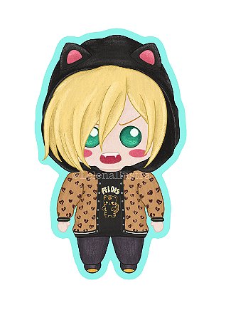 Adesivo Yuri!!! on Ice - Yuri Plisetsky