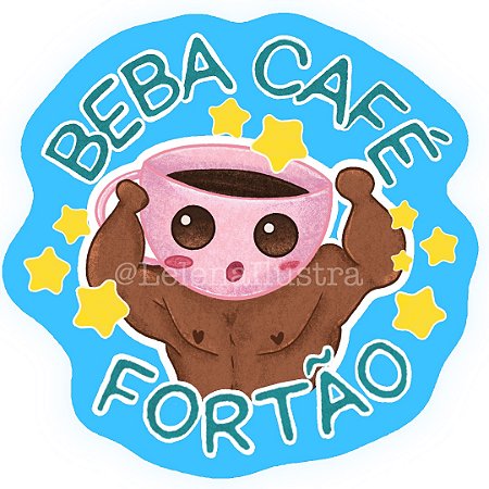 Adesivo Café Fortão