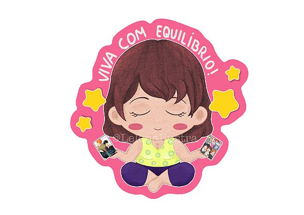Adesivo Viva com equilíbrio