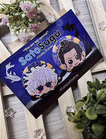Par de bottons - SatoSugu