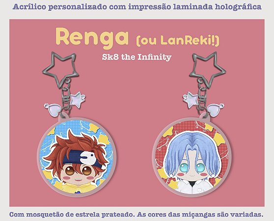 Chaveiro Sk8 the Infinity (Renga)