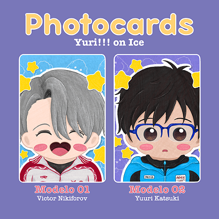 Photocards - Yuri! on Ice (Victuuri)