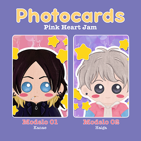 Photocards - Pink Heart Jam