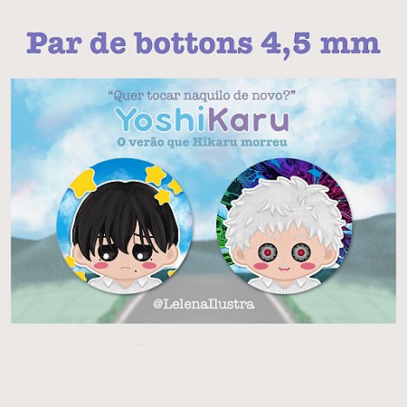 Par de Bottons - O Verão que Hikaru Morreu