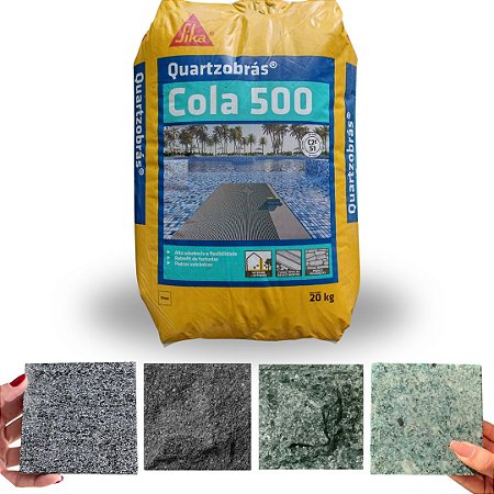 Cola 500 Quartzobras Cinza