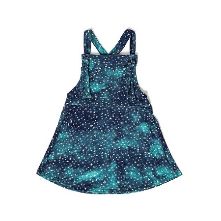 Jardineira Nó Comfy Céu Estrelado