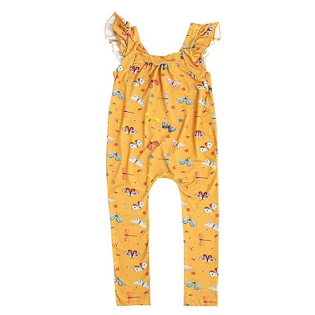 Macacão Frufru Borboletas