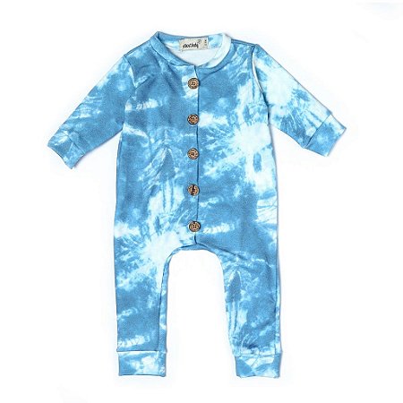 Macacão Moletinho Comfy Tie Dye