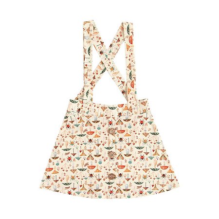 Saia Suspensório Cogumelos