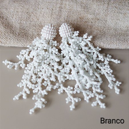 Brinco Algas de Miçangas