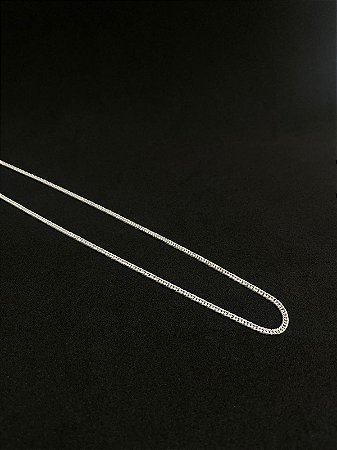 Colar Corrente Grumet Duplo | Prata 925