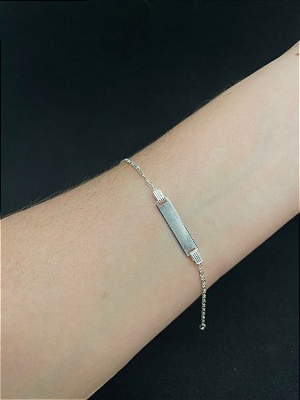 Pulseira Infantil (Menino ou Menina) | Prata