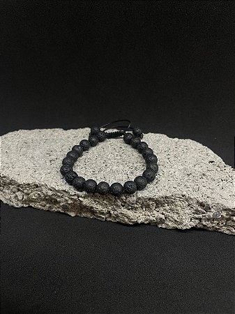 Pulseira Vulcânica | Pedra natural