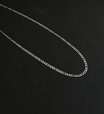 Colar Elo 3 por 1/ Aço inoxidável