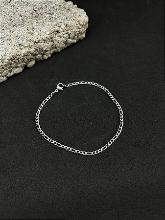 Pulseira elo 3 por 1 / Aço inoxidavel