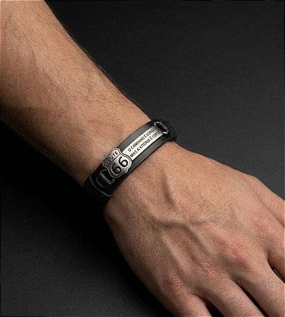 Pulseira de Couro ROUTE66