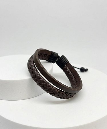 Pulseira Regulável Marrom