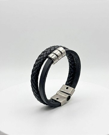 Pulseira Couro/Courino