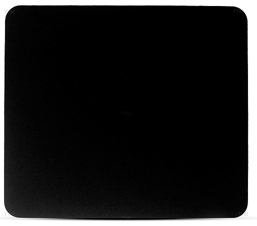 Mousepad Preto Básico 22x19cm