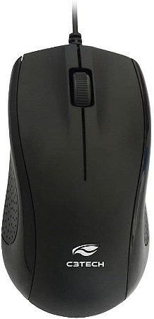 Mouse Óptico USB 2m C3tech MS-26BK Preto Original