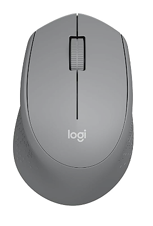 Mouse sem fio Logitech M280 Cinza Original