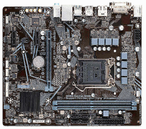Placa Mãe Gigabyte H510M S2H V2 LGA 1200 Original