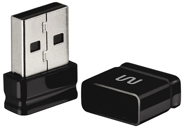 Pen Drive Nano 8GB USB Multilaser PD053 Preto Original