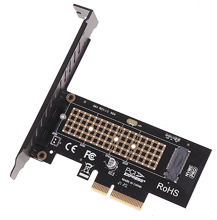 Adaptador de SSD M2 Para PCI Express X4