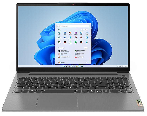 Notebook IdealPad 3 Lenovo 256GB 15’6 Full HD Core I3-1115G4