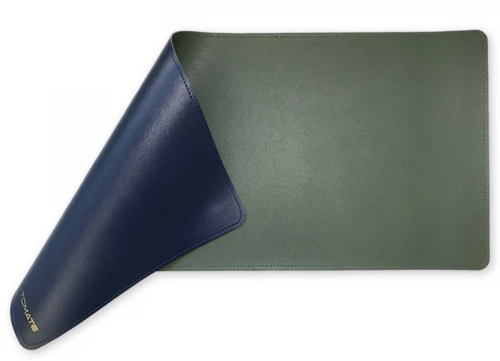 Mouse Pad Couro 60X30CM MTC-7030 Tomate Azul/Verde Escuro