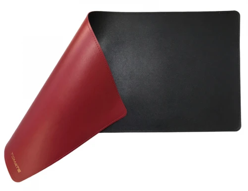 Mouse Pad Couro 60X30CM MTC-7030 Vinho/ Preto