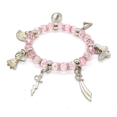 Pulseira Yansã Orixás Umbanda Candomblé Ajustável