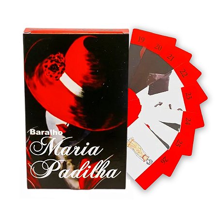 Baralho Maria Padilha Explicações Espirituais com 36 Cartas