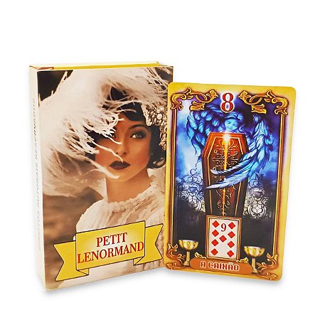Taro Baralho Petit Lenormand Caminho Espiritual 36 Cartas