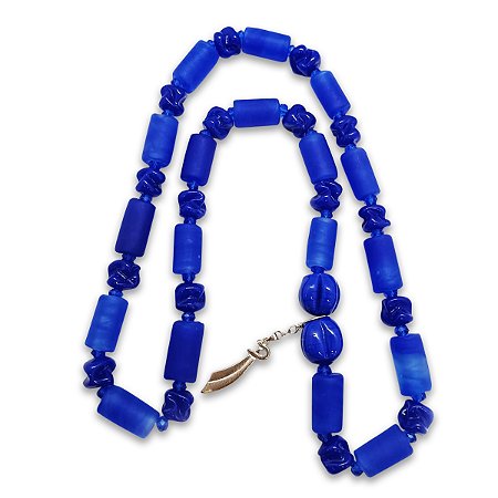 Guia Monjolo Ogum Azul Fosco Porteção dos Grandes Caminhos