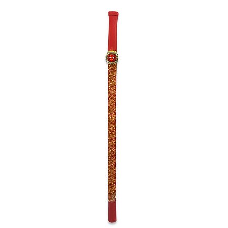 Piteira Rubi Cravejado Vermelho Pedra Cintilante Umbanda