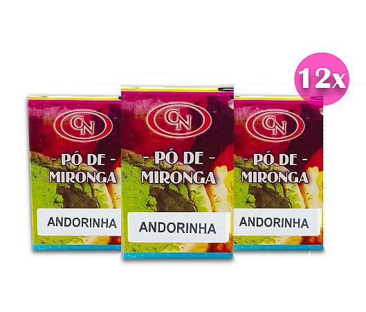 Pó de Mironga Andorinha Afasta Pessoa Ritual Completo 12 Un