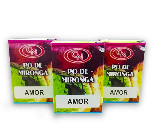 Kit Revenda Pó de Mironga Amor Completo 3 Unidades
