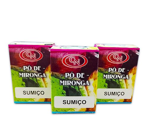 Kit Revenda Pó de Mironga Sumiço Completo 3 Unidades
