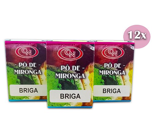 Kit Revenda Pó de Mironga Nojo Completo 12 Unidades