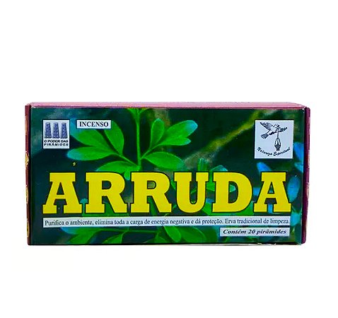 Defumador de Arruda Caixa com 20 Unidades