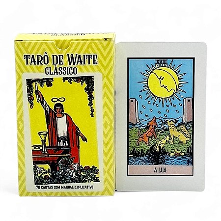 O Tarô de Waite Ricamente Ilustrado com 78 Cartas e Manual