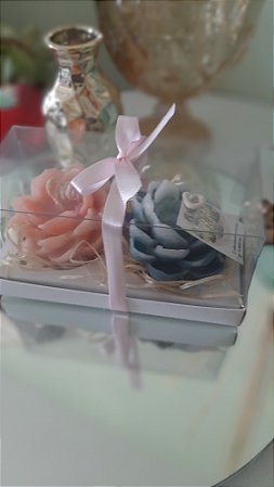 Vela aromática flor flutuante