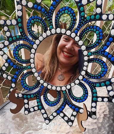 Mandala com espelho