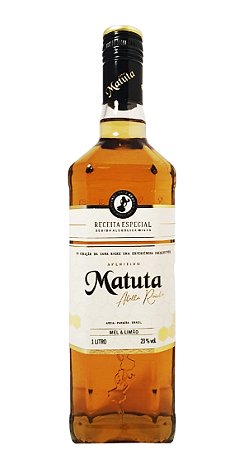 Cachaça Matuta Mel e Limão 1 LT