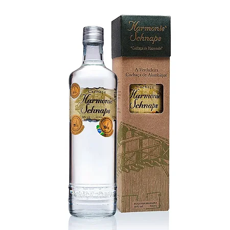 Cachaça Harmonie Schnaps Prata 700ml