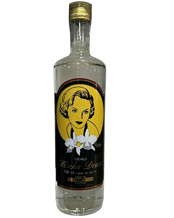 Cachaça Minha Deusa Vale Verde Prata 700ml